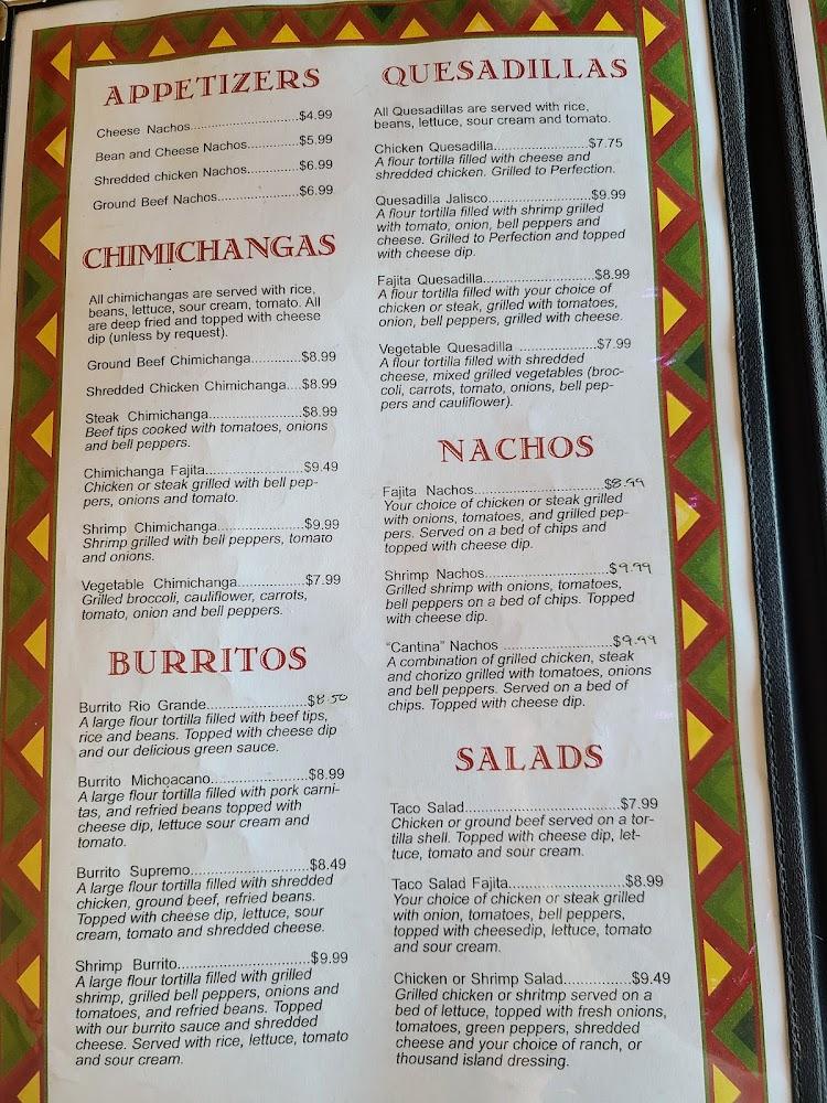 Buenas Vibras Mexican Restaurant Menu image 4